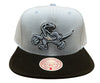 Mitchell & Ness Bl/Blk NBA Toronto Raptors Uni Away 2 Tone HWC Snapback - OSFA