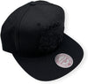 Mitchell & Ness Black NBA HWC Toronto Raptors Pink Moon Snapback - OSFA