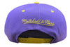 Mitchell & Ness White/Purple NBA  Chicago Bulls Brotherhood Snapback - OSFA
