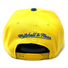 Mitchell & Ness Yellow/Blue NBA Denver Nuggets Core Basic Snapback - OSFA