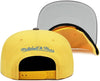 Mitchell & Ness Gold/Grey NBA Memphis Grizzlies Core Basic Snapback - OSFA
