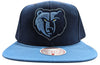Mitchell & Ness Nvy/Lght Blue NBA Memphis Grizzlies Core Basic Snapback - OSFA