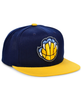Mitchell & Ness Blue/Yellow NBA Memphis Grizzlies Core Basic Snapback - OSFA