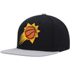 Mitchell & Ness Black/Grey NBA Phoenix Suns Core Basic Snapback - OSFA