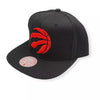 Mitchell & Ness Black NBA Toronto Raptors Core Basic Snapback - OSFA