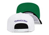 Mitchell & Ness White NBA Milwaukee Bucks HWC Core Basic Snapback - OSFA