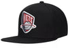 Mitchell & Ness Black NBA New Jersey Nets Core Basic HWC Snapback - OSFA