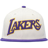 Mitchell & Ness Off Wt/Pl NBA Los Angeles Lakers Natural XL HWC Snapback - OSFA