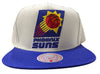 Mitchell & Ness Off Wht/Purple NBA Phoenix Suns Natural XL HWC Snapback - OSFA