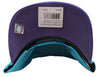 Mitchell & Ness Teal/Prpl NBA Charlotte Hornets Team Reflective Snapback - OSFA