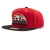 Mitchell & Ness Red/Black NBA Denver Nuggets Reload HWC Snapback - OSFA