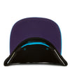 Mitchell & Ness Black/Light Blue NBA Utah Jazz Reload HWC Snapback - OSFA