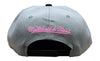 Mitchell & Ness Gry/Blk NBA San Antonio Spurs Neon Lights HWC Snapback - OSFA