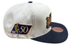 Mitchell & Ness Wt/Nvy NBA Houston Rockets 50th Anniversary HWC Snapback - OSFA