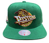 Men's Mitchell & Ness Green NBA Detroit Pistons Like Mike HWC Snapback - OSFA