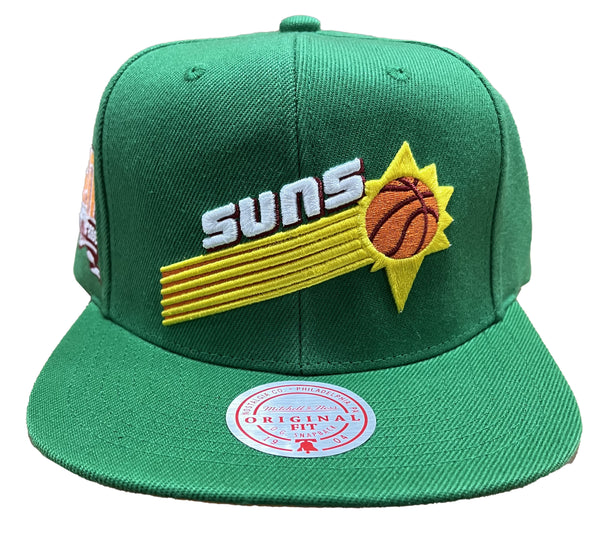 Men's Mitchell & Ness Green NBA Phoenix Suns Like Mike HWC Snapback - OSFA