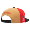 Mitchell & Ness Tan NBA Philadelphia 76ers On The Block HWC Snapback - OSFA