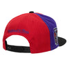 Mitchell & Ness Red/Black NBA Toronto Raptors On The Block HWC Snapback - OSFA