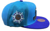Mitchell & Ness Teal/Purple NBA Utah Jazz On The Block HWC Snapback - OSFA