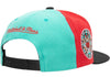 Mitchell & Ness Blk/Rd NBA Vancouver Grizzlies On The Block HWC Snapback - OSFA
