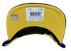 Mitchell & Ness Gold/Black NBA Los Angeles Lakers On The Block Snapback - OSFA