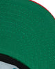 Mitchell & Ness Teal NBA Detroit Pistons Rear Script Deadstock Snapback - OSFA