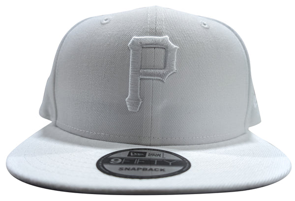 New Era 9Fifty Pittsburgh Pirates MLB White Snapback (70657161) - OSFA