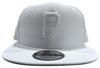 New Era 9Fifty Pittsburgh Pirates MLB White Snapback (70657161) - OSFA