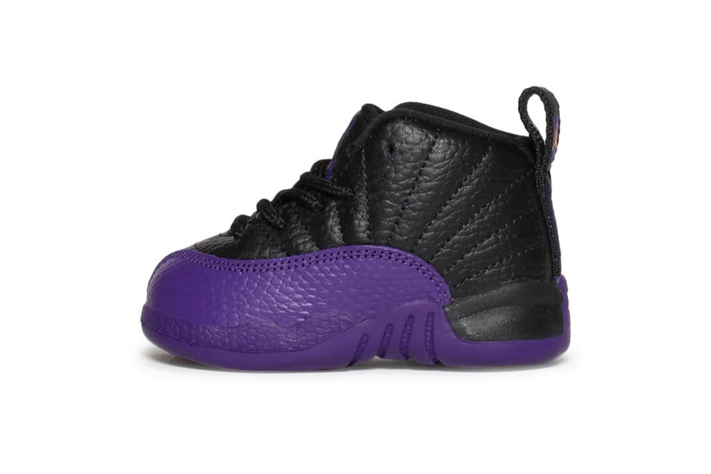 Toddler's Jordan 12 Retro Black/Field Purple (850000 057)