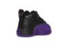 Toddler's Jordan 12 Retro Black/Field Purple (850000 057)