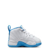 Toddler's Jordan 12 Retro White/University Blue (850000 112)