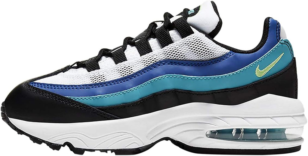 Little Kid's Nike Air Max 95 Black/Ghost Green-White (905461 040)