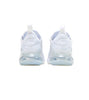 Big Kid's Nike Air Max 270 White/White-Metallic Silver (943345 103)