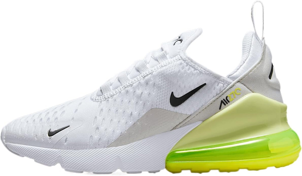 Big Kid's Nike Air Max 270 White/Anthracite-Limelight (943345 123)