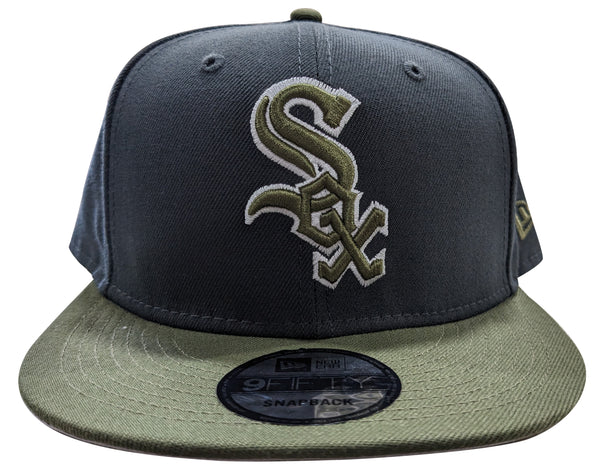 New Era 9Fifty MLB Chicago White Sox Steel/Olive Snapback (60277626) - OSFM