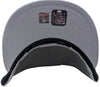 New Era 9Fifty Gray/Gray NBA Chicago Bulls Custom Snapback - OSFA