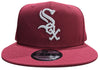 New Era 9Fifty Cardinal/White MLB Chicago White Sox Custom Snapback - OSFM