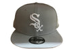Men's New Era 9Fifty Gray/White MLB Chicago White Sox Custom Snapback - OSFA