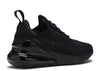 Women's Nike Air Max 270 Black/Black-Black (AH6789 006)