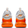 Women's Nike Air Max 270 White/Total Orange-Vast Grey (AH6789 126)