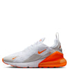 Women's Nike Air Max 270 White/Total Orange-Vast Grey (AH6789 126)
