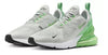 Men's Nike Air Max 270 Light Silver/Green Shock-Black (AH8050 027)