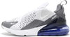 Nike Air Max 270 White/White-Persian Violet