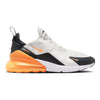 Men's Nike Air Max 270 Summit White/Laser Orange (AH8050 114)