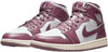 Women's Air Jordan 1 Mid Pure Platinum/Sky J Mauve-Sail (BQ6472 050)