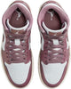 Women's Air Jordan 1 Mid Pure Platinum/Sky J Mauve-Sail (BQ6472 050)