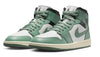 Women's Jordan 1 Mid Sail/Jade Smoke-Anthracite (BQ6472 130)
