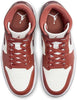 Women's Jordan 1 Mid Dusty Peach/Night Maroon-Sail (BQ6472 200)
