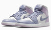Women's Air Jordan 1 Mid Indigo Haze/Doll-White (BQ6475 510)