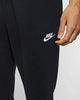 Men's Nike Black/White Sportswear Club Fleece Joggers (BV2671 010)